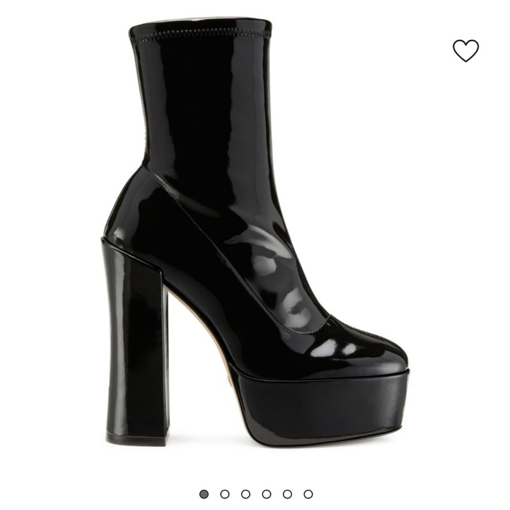 Stuart Weitzman Skyhigh 145MM Block Heel Platform Boots